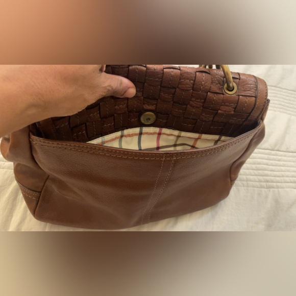 Vintage Leather Coach Bleecher Purse - Picture 10 of 12